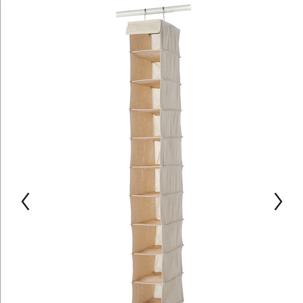 10-Compartment hanging shoe rack